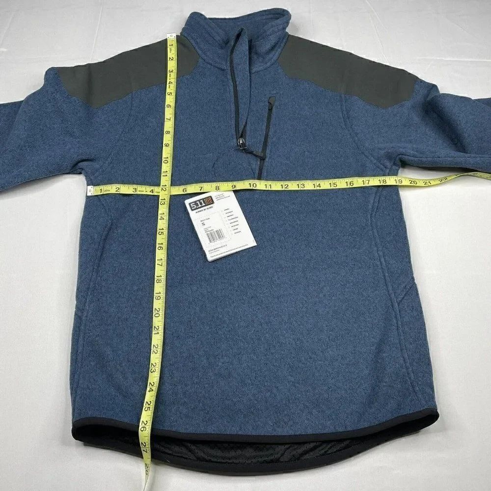 5.11 Tactical Sweater Fleece 1/4 Zip Jacket NEW - Picture 7 of 11